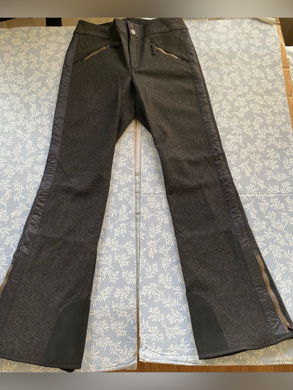 Women's Dark Gray Insulated Ski Trousers